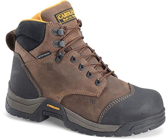 Carolina CA5522 Mens 6'' Waterproof Broad Toe Work Boot
