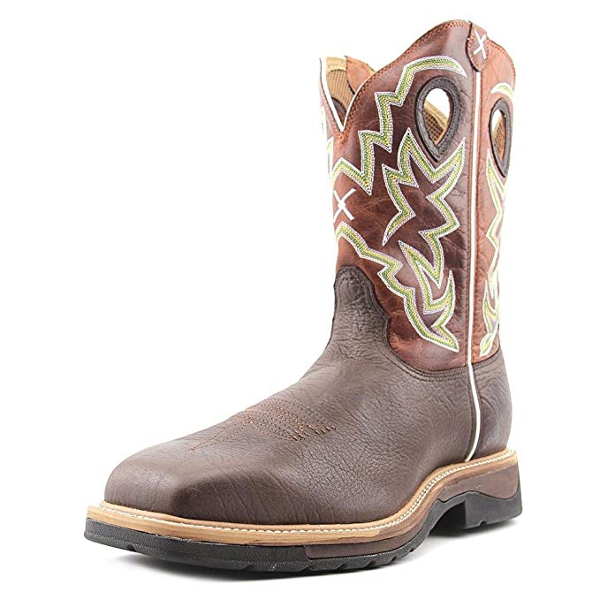 Twisted X Mens Lite Cowboy Cherry Work Boot