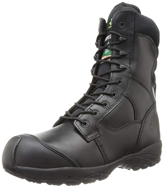 DAWGS Men's 8-inch Side Zip Ultralite Comfort Pro Safety Boots
