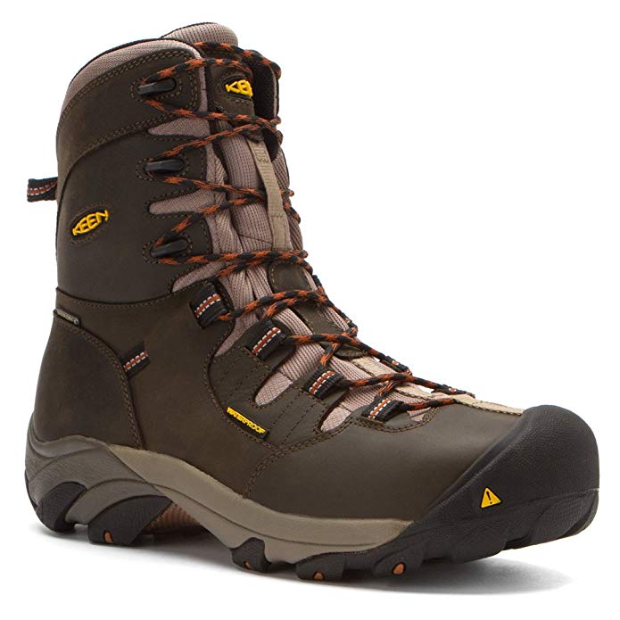 KEEN 1008313 Men's Detroit 8IN Safety Boots - Black Olive Review