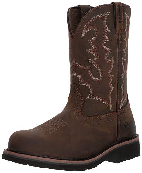 Wolverine Men's Rancher Round Steel-Toe Western Construction Boot Review